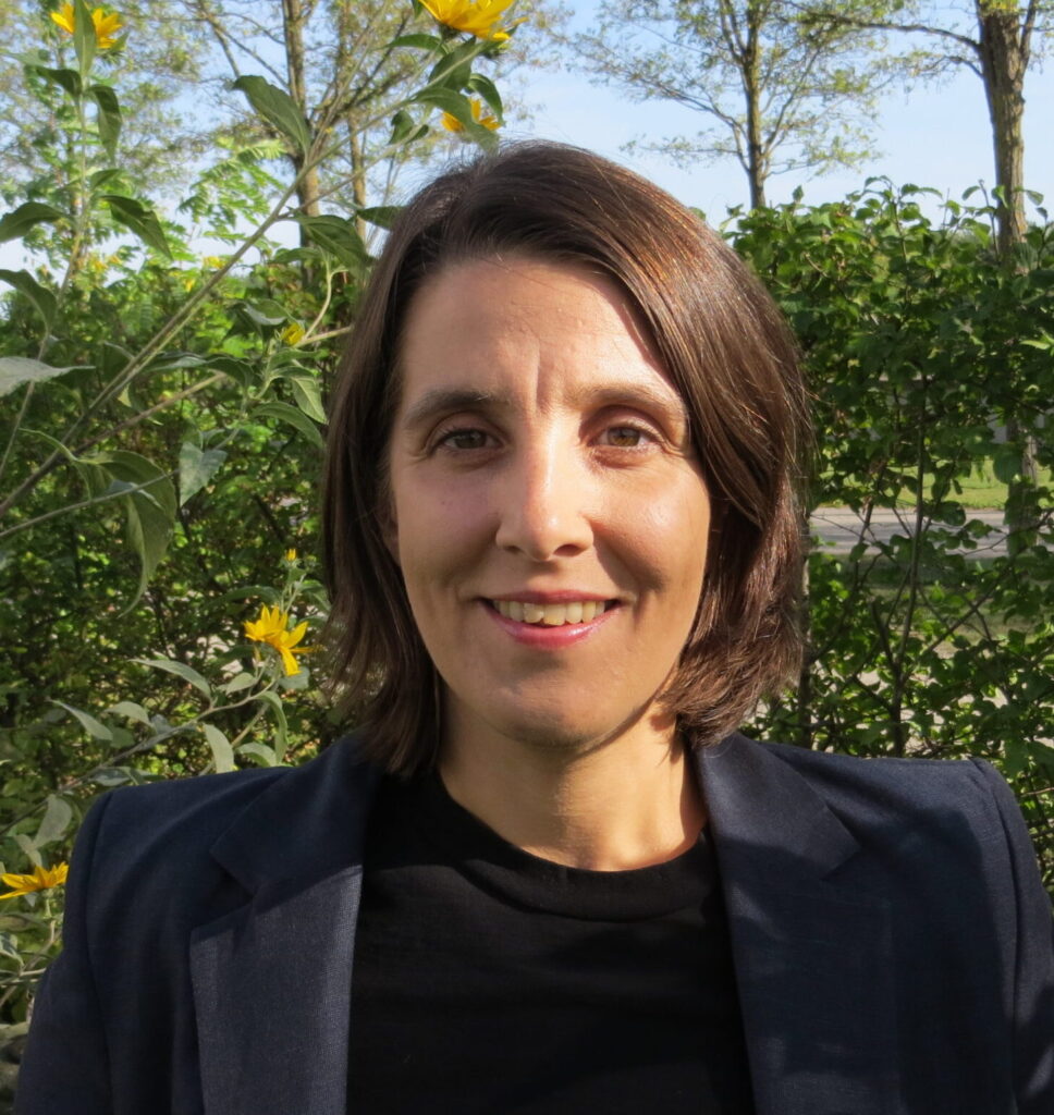 Profilbild von Melanie Grötsch, Sachgebietsleitung Forschung des Mobilitätsreferates der Landeshauptstadt München; Mitglied des MCube Strategieteams.