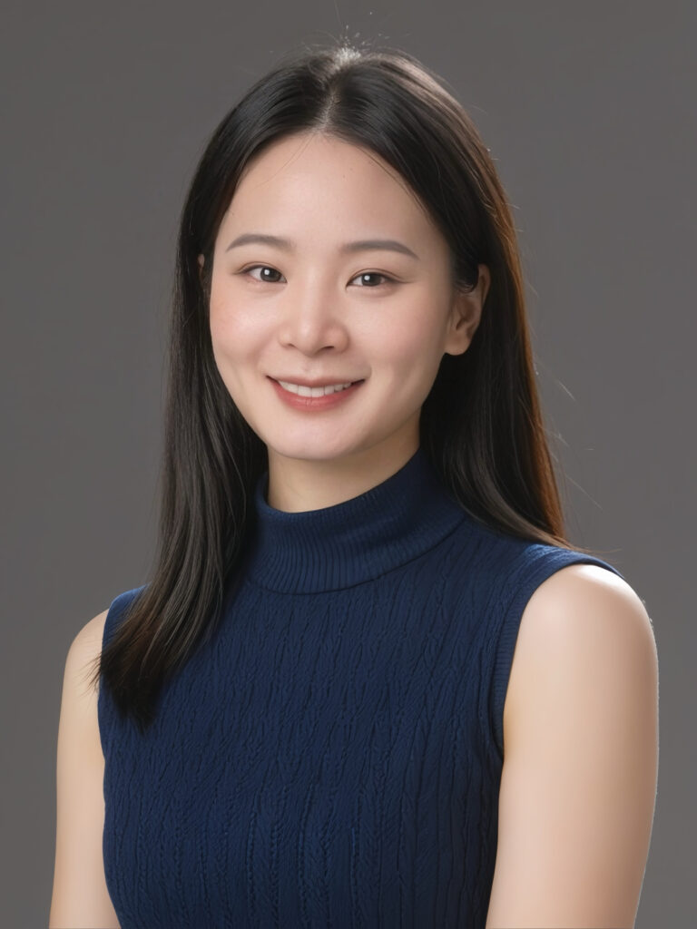 Das ist ein Porträt von Anke Ye, wissenschaftliche Mitarbeiterin der TUM